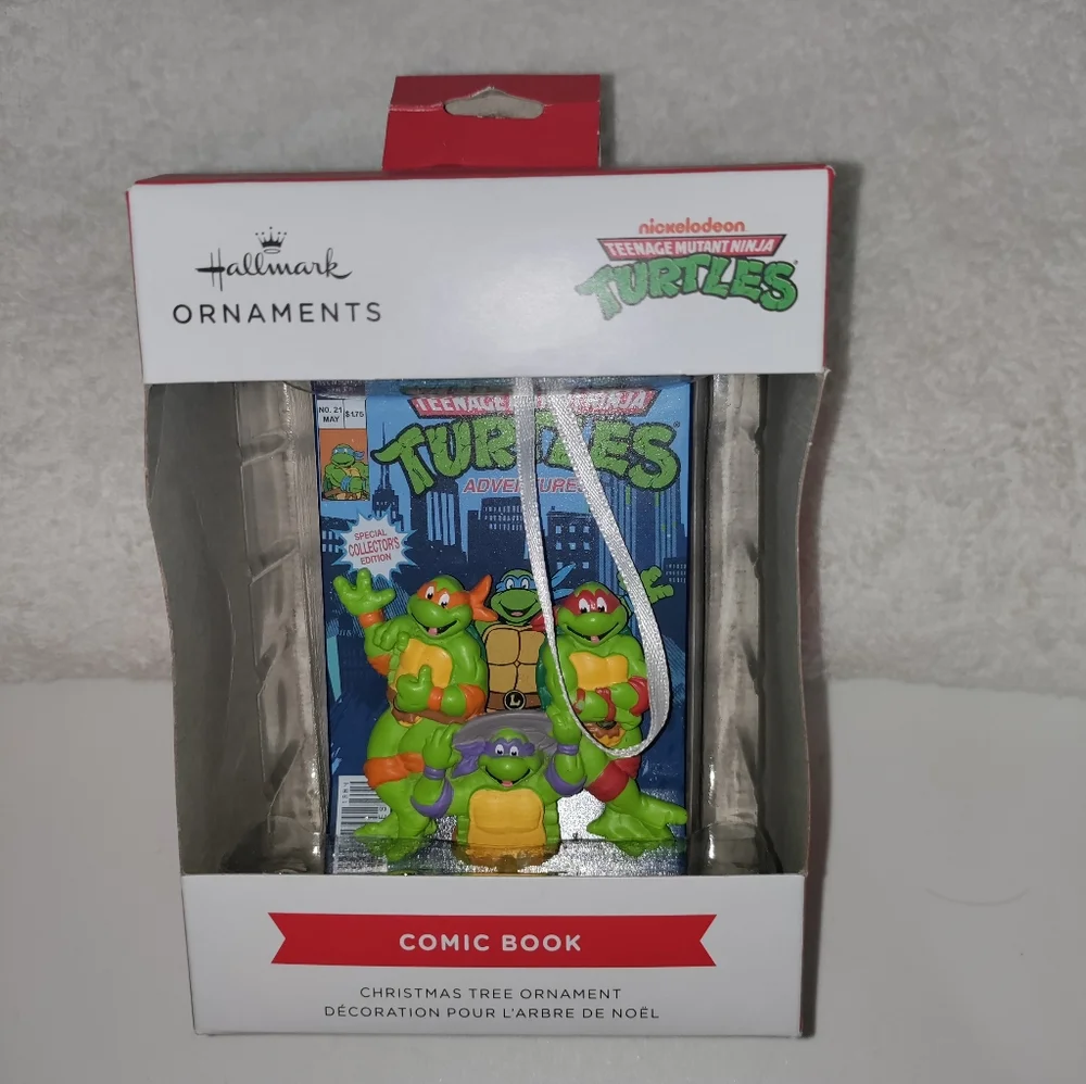 Hallmark Ornament TMNT Comic Book Teenage Mutant Ninja Turtles